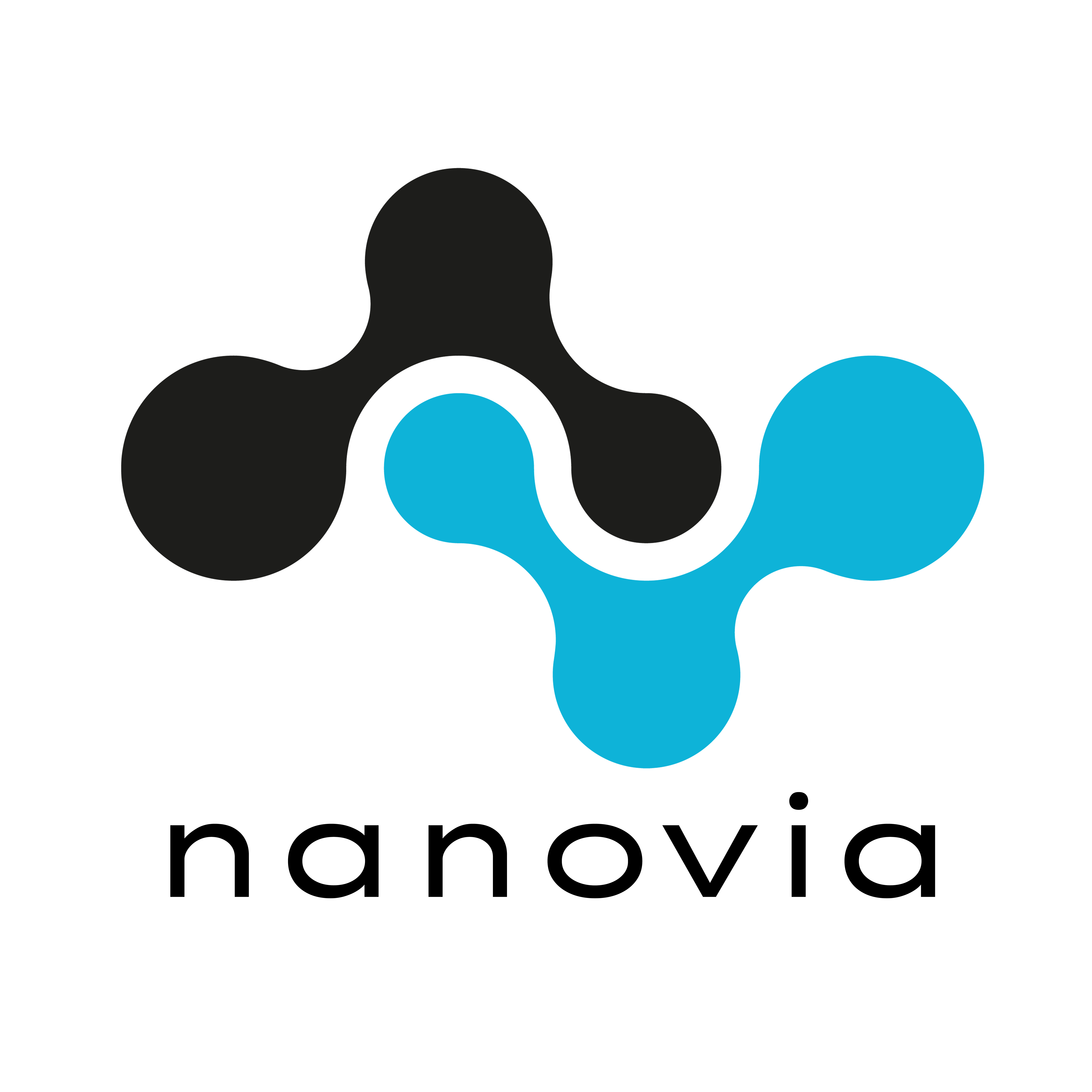 Logo Nanovia rond blanc