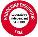 Tested endocrine disruptor free by the independant laboratory SERPBIO