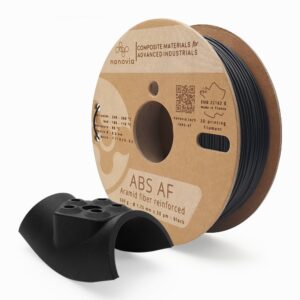 Nanovia ABS AF filament pour impression 3D renforcé en fibres d'aramide