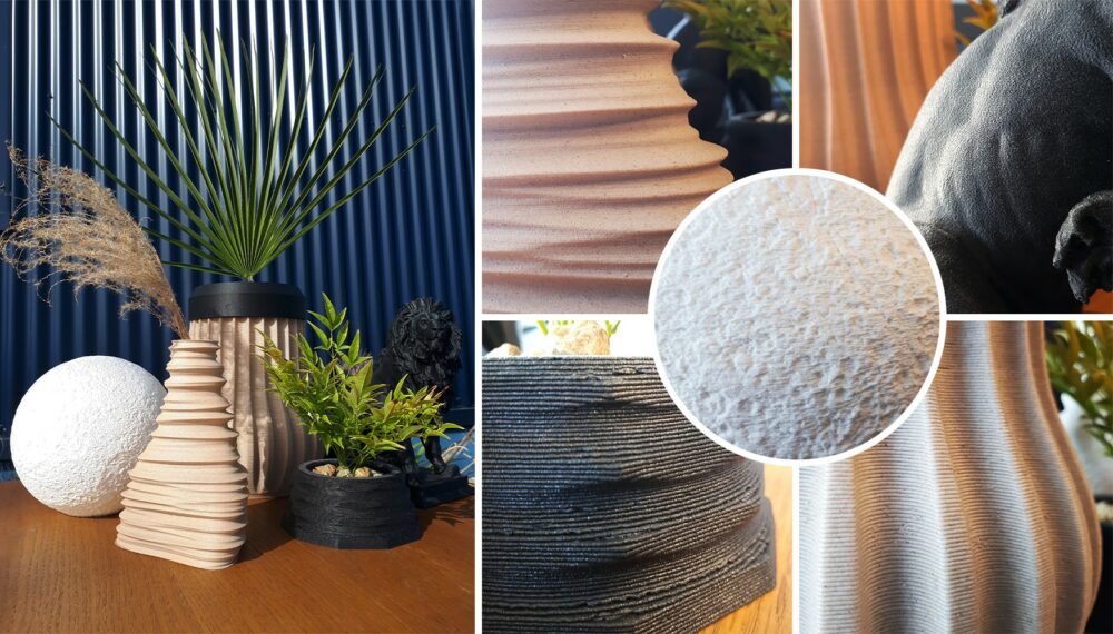 Impression 3D de vases et d'objets décoratifs