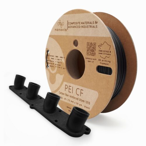 Nanovia PEI CF ULTEM 1010 carbon fiber reinforced 3D printer filament
