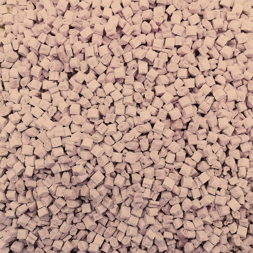 Nanovia PLA Wood pellets for plastic injection and FGF 3D printing
