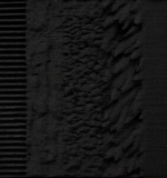 Nanovia PP CF plaquette texturé noire imprimée en 3D