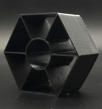 Nanovia TPU 70D material test hexagon