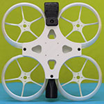drone racewhoop imprimee 3D par firstquadcoptor.com en nanovia petg gf uv