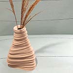 pot de fleur imprimé 3D en Nanovia PLA Bois